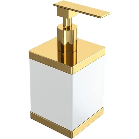 Boheme 10969-G Диспенсер настольный Qubic Gold