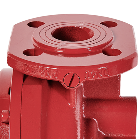 Циркуляционный насос фланцевый трехскоростной ROMMER 40-120F 380V RPF-0003-40120380