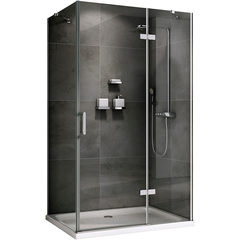 Abber Zart AG08090-S81 Душевой уголок, 90x80x195, цвет: хром фото