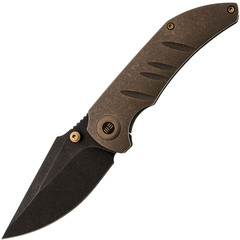 Фото Складной нож We Knife Riff-Raff, сталь CPM-20CV, рукоять титан, бронзовый