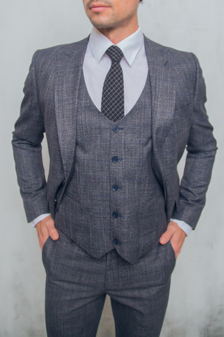 Костюм мужской - тройка Slim Fit Danilo Barcelo 02/579