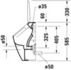 Duravit ME by Starck 2812300007 Писсуар