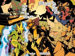 Стэн Ли встречает героев Marvel