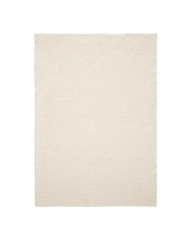 Ковер Mascarell из хлопка и полиэстера белого цвета 160 x 230 см