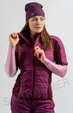 Элитный лыжный комплект жилет + шорты женский Noname Ski Vest-Shorts Red/Dk Rasberry