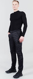 Премиальный костюм для лыж и зимнего бега Nordski Hybrid Hood Warm 2.0 Black-Grey