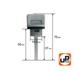 Щуп масляный UNITED PARTS для бензинового двигателя UP168/170 диаметр 1