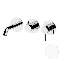 Remer Metrica MC54D2PBO Смеситель для ванны, цвет: белый матовый фото