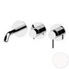 Remer Metrica MC54D2PBO Смеситель для ванны, цвет: белый матовый