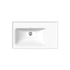 Duravit D-Neo 2369800060 Раковина накладная 800х480 мм,, ассим-раковина слева, с переливом, без отв. под смеситель, цвет: белый