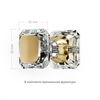 RGW 351005473-16 Душевая перегородка 70*30*195 RGW WA-054Gb (WA-010Gb + Z-072Gb) Золото браш/Прозрачное/8 мм