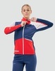 Женская тренировочная лыжная куртка Nordski Pro 2.0 white-red-blue - 5