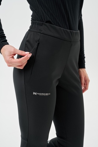 Женские тренировочные лыжные брюки Nordski Pro 2.0 black
