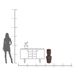 Фигура декоративная Easter Island «Истукан острова Пасхи» 80 см