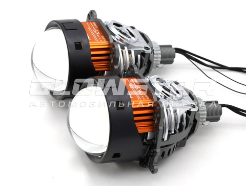 Билед модули Aozoom K9 3.0 дюйма, 2 чипа, 6000K, 12V, 65W/73W, крепление 3R и съемное гаечное (комплект, 2шт)