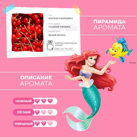 ПАРФЮМИРОВАННЫЙ ГЕЛЬ ДЛЯ ДУША JMELLA IN FRANCE DISNEY BLOSSOM CHU BODY WASH, 500 МЛ