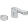 Ideal Standard Ceraplan BD243AA Смеситель для раковины под 3 отверстия, с металлическим донным клапаном