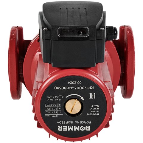 Циркуляционный насос фланцевый трехскоростной ROMMER RPF 40-180F 380V RPF-0003-40180380