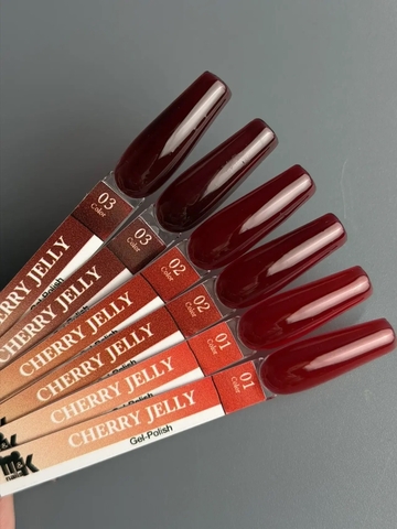 M&K Мик, Гель-лак Cherry Jelly 2