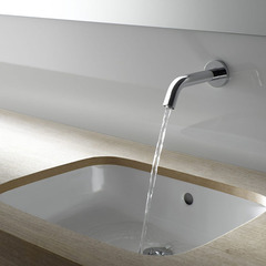 TOTO PUBLIC LW765Y#XW Раковина 540x400x167мм, встраиваемая снизу, без отв.под смеситель, с переливом, CeFiONtect, цвет: белый фото