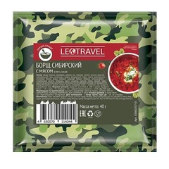 Борщ сибирский с мясом 'LeoTravel', 40г
