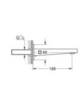 GROHE Plus 13404003 Излив для ванны настенный