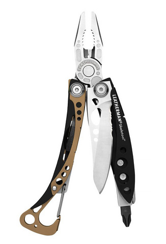 Мультитул Leatherman Skeletool, 7 функций, коричневый