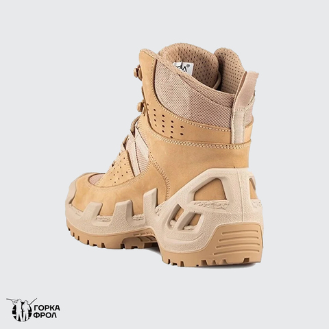 Ботинки тактические Vaneda V-Clutch Pro Mid Dry-Tex бежевые демисезонные