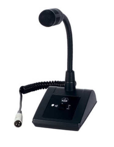 AKG DST99S микрофон динамический, Gooseneck на подставке с выключателем, витой кабель 1м с XLR разъёмом__1