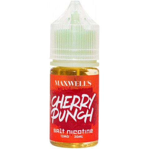Жидкость MAXWELLS Salt 1.2% 30 ml Cherry Punch - Вишневый Пунш