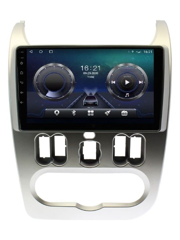 Магнитола Renault Logan (2010-2014) Android 11 8/128GB QLED DSP 4G модель CB-3095TS18