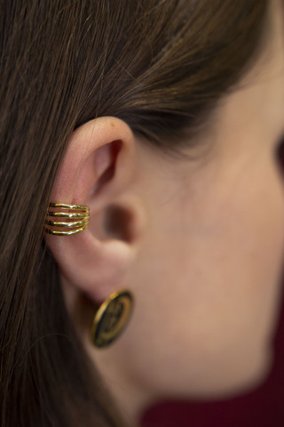 Кафф Путь, серебро 925, позолота 18k 6