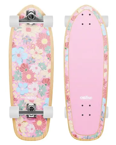 Серфскейт OBFive Cherry Blossom Surf Skate 31