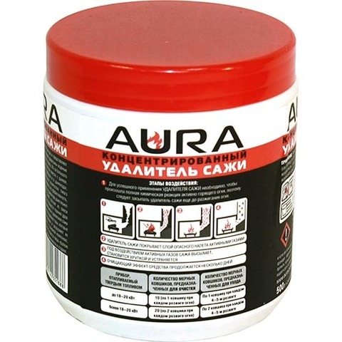 Средство для чистки дымоходов AURA 500гр - 6