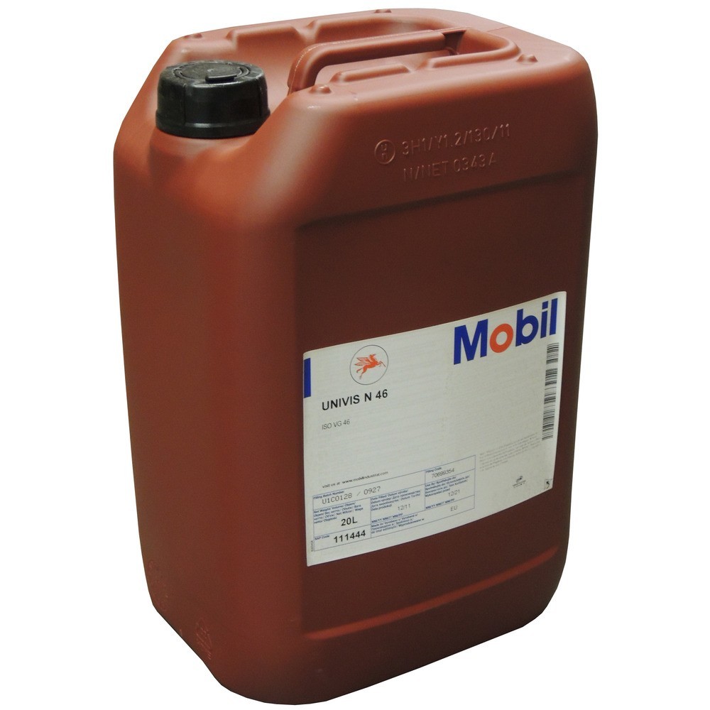 Гидравлическое масло Mobil Univis N46 минеральное 20л