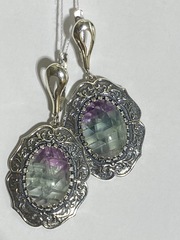 Любава (серьги  из серебра)