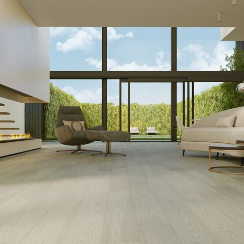 Кварцевый паркет Quartz Parquet Классик - Дуб Песочный (408 5/0,6 мм)