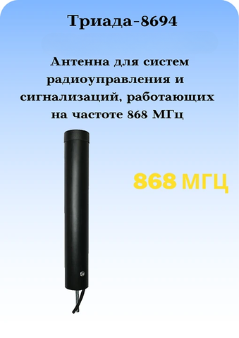 Антенна сотовая врезная Триада-8694 ISM-868