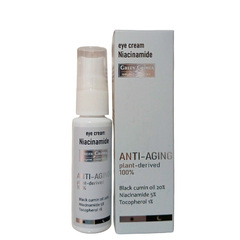 Крем вокруг глаз Niacinamide 5%, black cumin oil 20%, Anti-Aging ТМ Green-Crimea (Зеленый Крым)