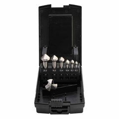 Набор зенковок 90° 6,3-25мм DIN335C 3z HSS-G 7шт MASTER-TOOL 102153PRO