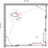 BelBagno LUCE-A-22-100+30-C-Cr Душевой уголок