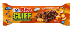 Батончик Mr.Bite Cliff с карамелью, орехом и воздушным рисом