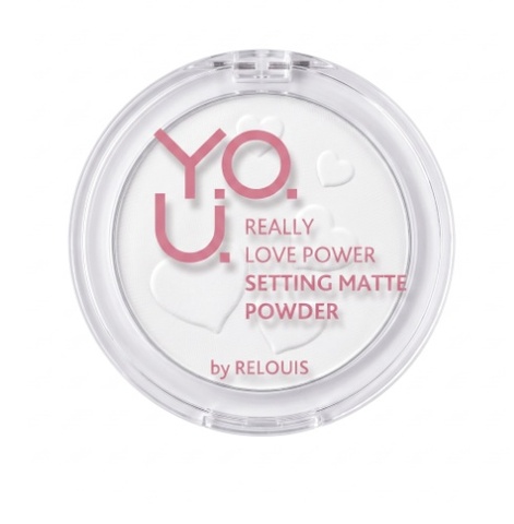 RELOUIS Y.O.U. Пудра фиксирующая матовая Really Love Power тон:01