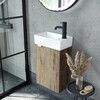 Sancos Mini MN35ECHR Тумба подвесная, 35.5x20.5x50, цвет: дуб чарльстон