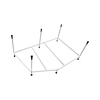Am.Pm W80A-170L110W-R Like. каркас 170х110 см. левосторонний. шт