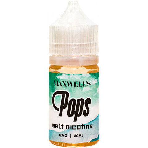 Жидкость MAXWELLS Salt 1.2% 30 ml Pops - Кисло-сладкая Жвачка с Киви и Яблоком