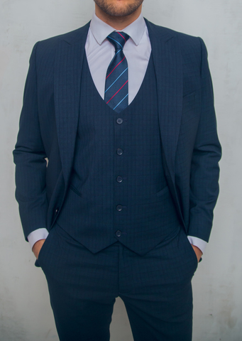 Костюм мужской - тройка Slim Fit Antonio Rossi 02/636