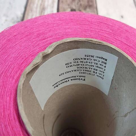 Меринос (40%) с хлопком EMILCOTTONI / REALWOOL 2/50 цикламен