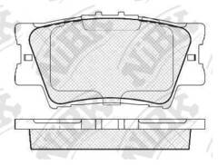 Колодки NiBK PN1522