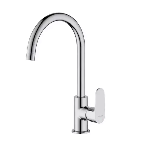 Aquatek Оберон AQ1282CR Смеситель для кухни, цвет: хром